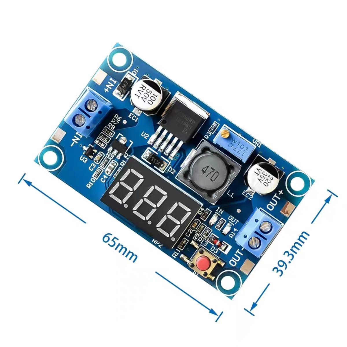 LM2596 Adjustable Step-Down Module
