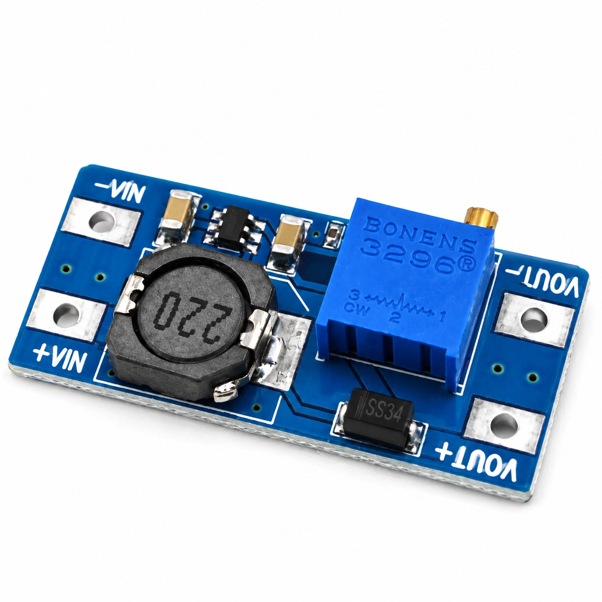 MT3608 2A DC-DC Adjustable Step-Up Power Module