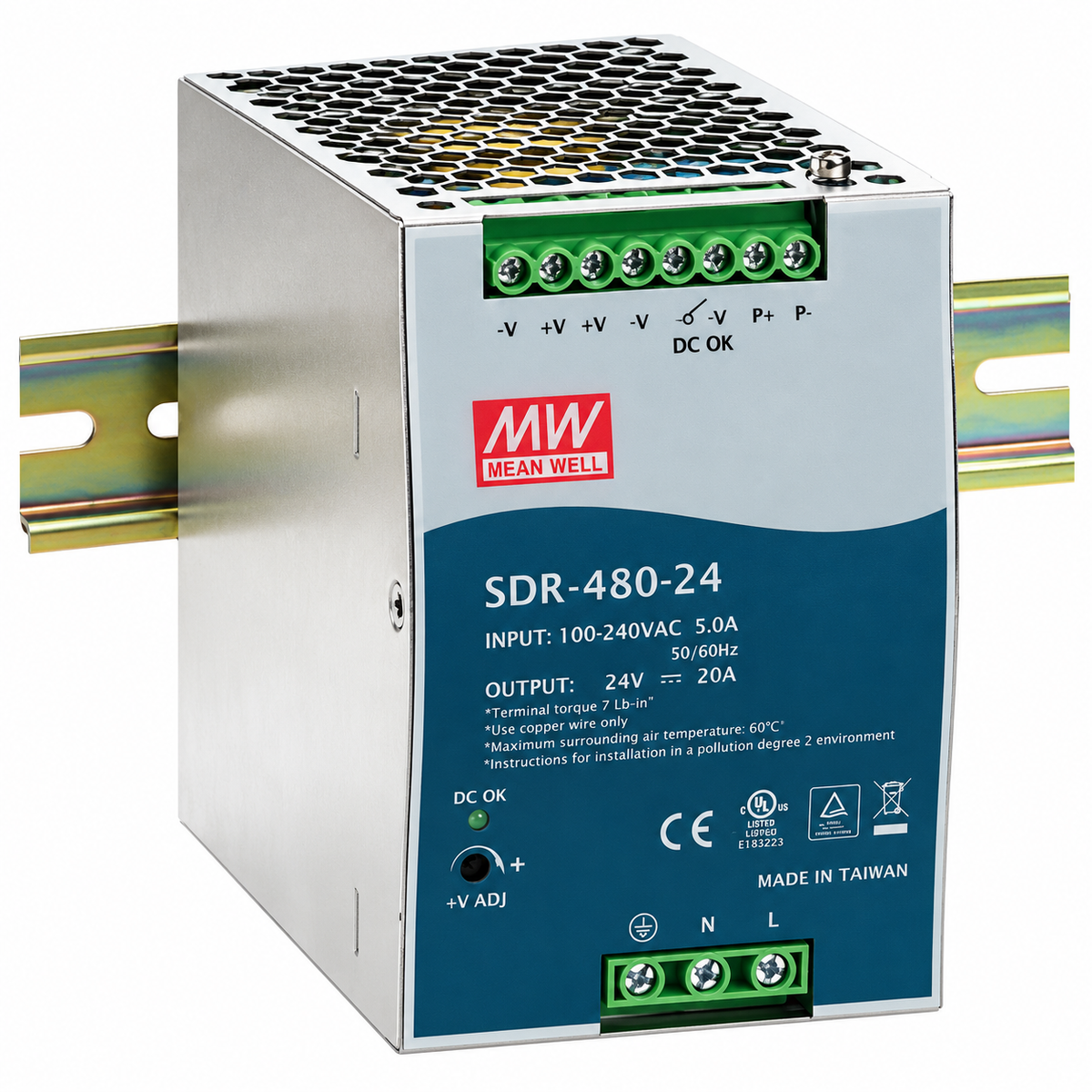 MEAN WELL SDR-480-24