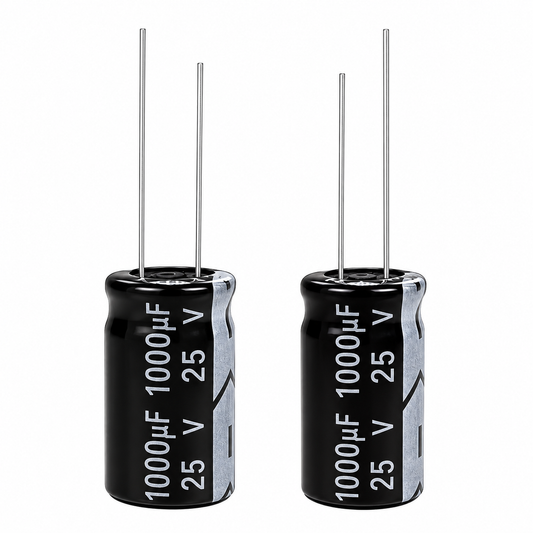 1000UF 25V Electrolytic Capacitor  SIZE 10*17MM
