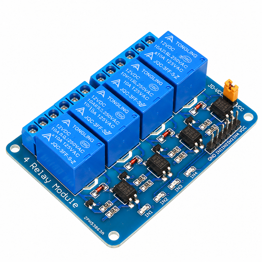 12V 4-Channel Relay Module