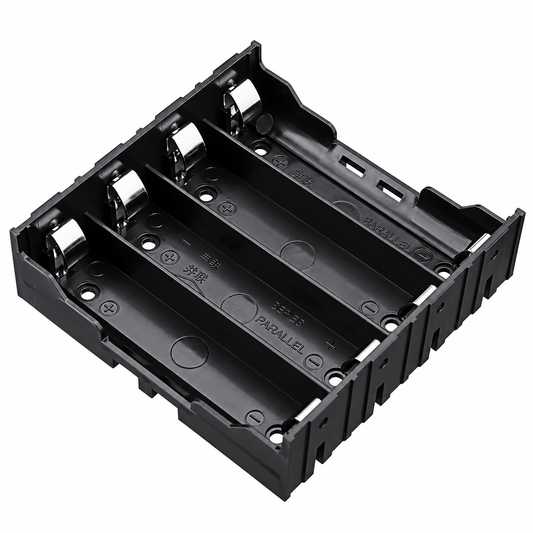4-Slot 18650 Battery Holder