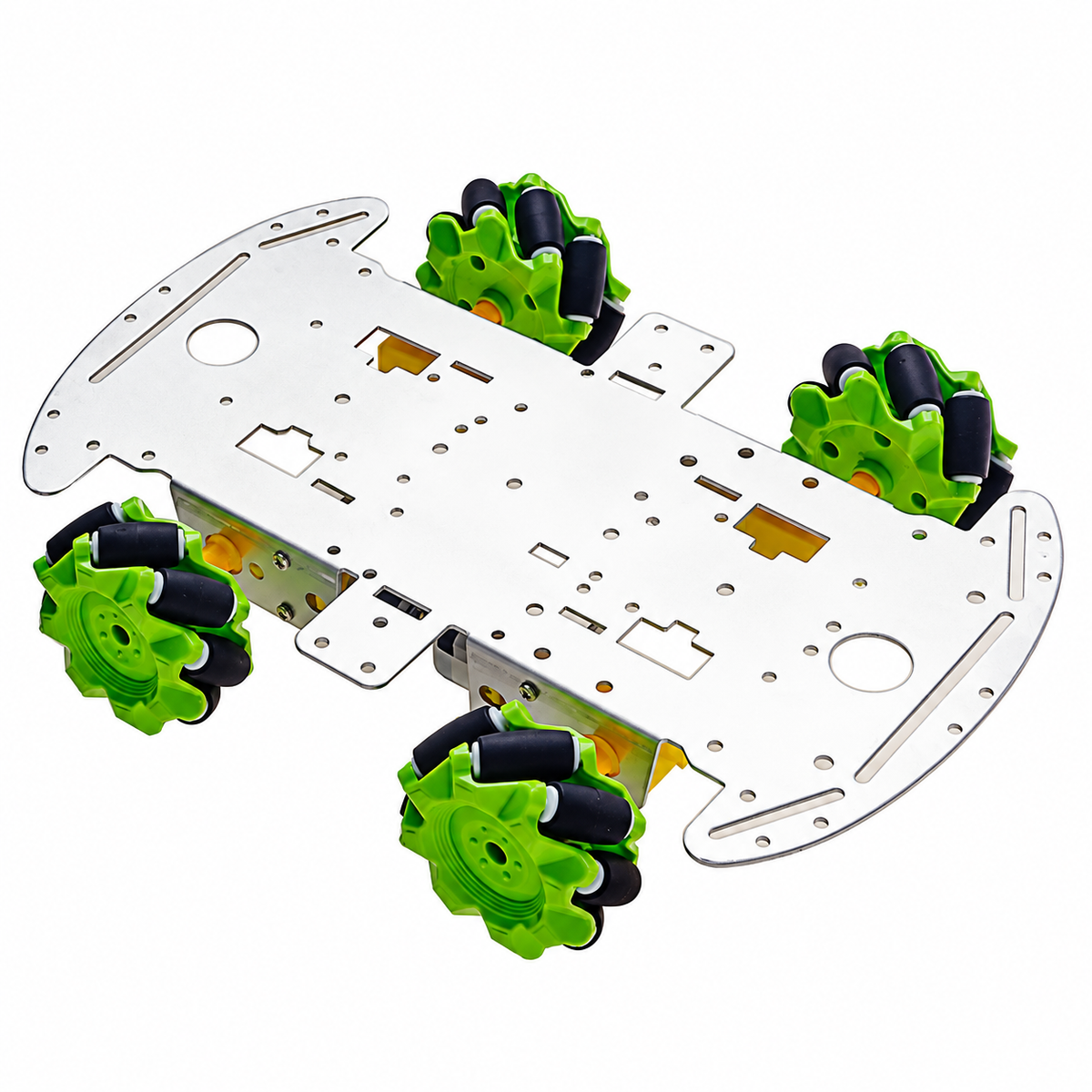 4-Wheel Aluminium Robotic Car Chassis Kit