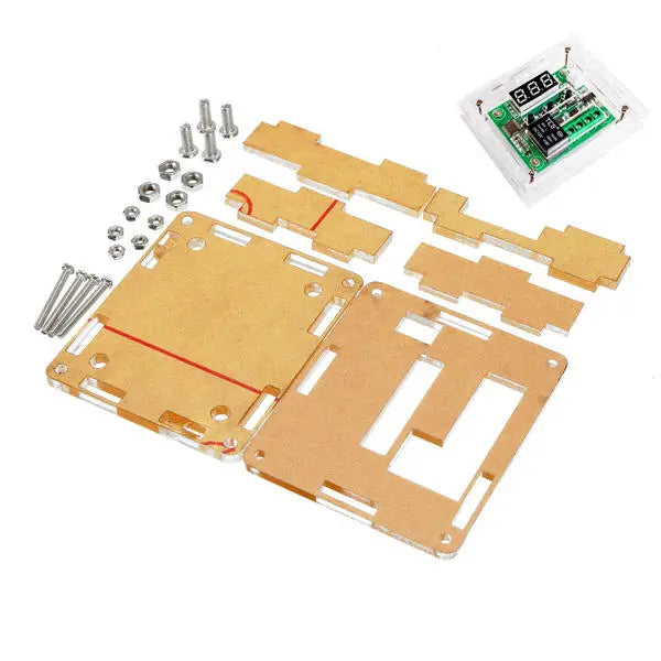 Acrylic Shell for the W1209 Thermostat Thermometer