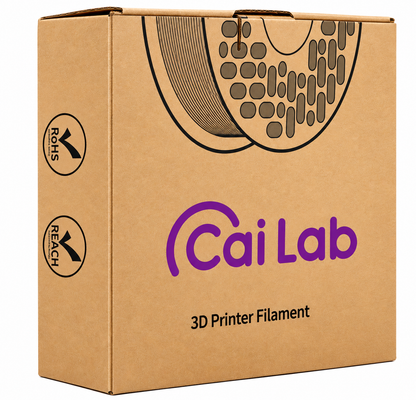 PETG-CF  Carbon Fiber Reinforced 3D Printer Filament – Gray, 1.75mm, 200g