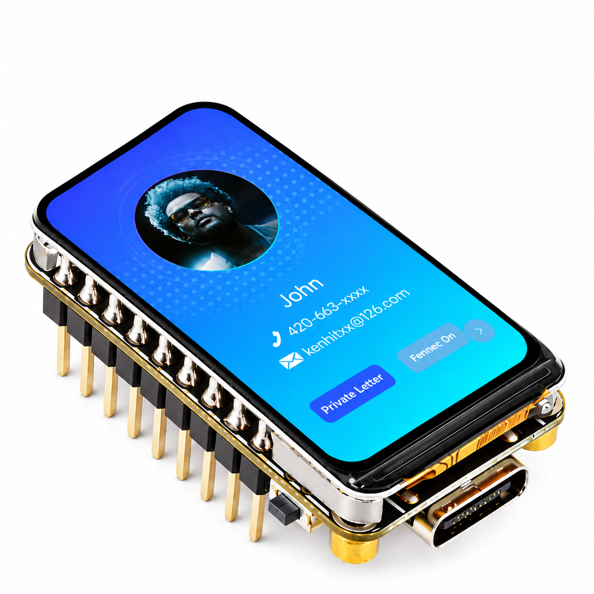 ESP32-C6 Development Board with 1.47-inch LCD