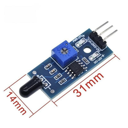 3 Pin Flame Sensor Module for Arduino