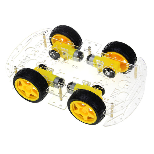 Four-wheel smart car chassis for Arduino