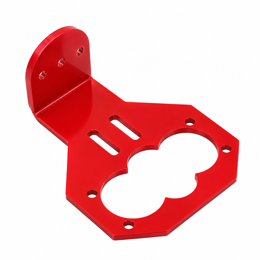 Red Fixed Mounting Bracket for HC-SR04 Ultrasonic Sensor