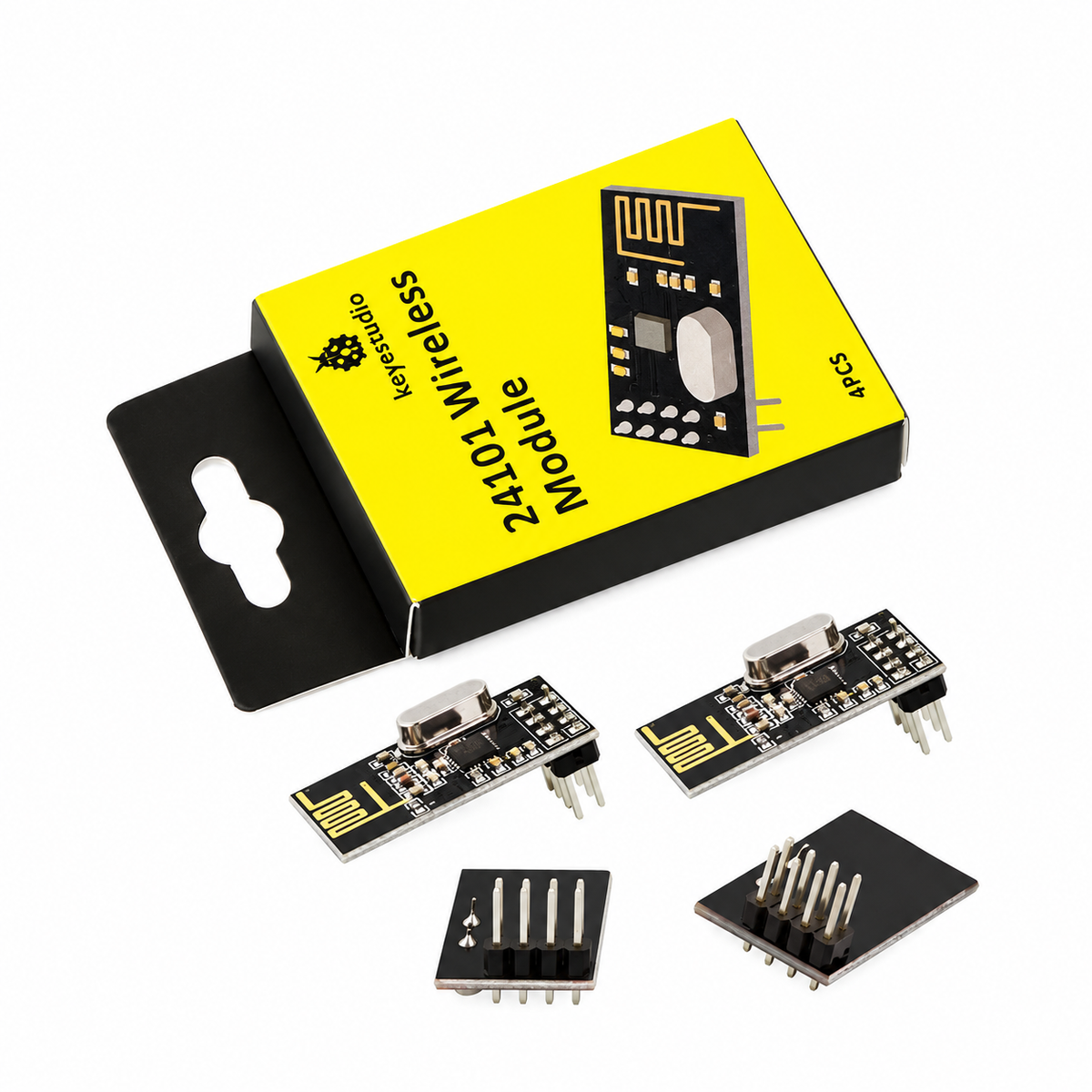 4PCS Keyestudio NRF24L01 2.4GHz Wireless Transceiver RF Module