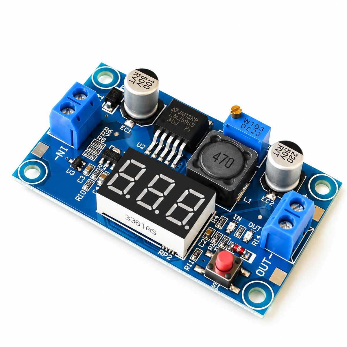 LM2596 Adjustable Step-Down Module