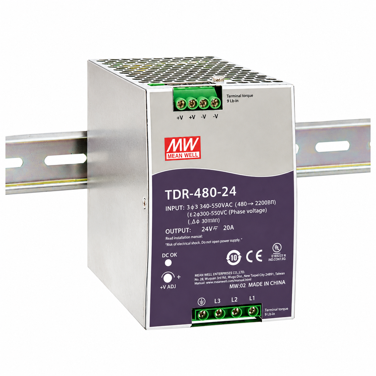 MEAN WELL TDR-480-24