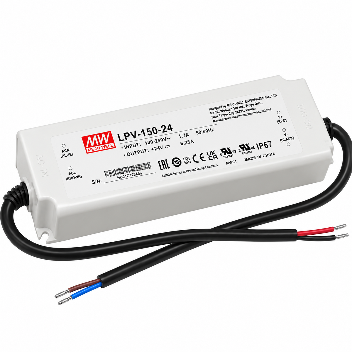 MEAN WELL LPV-150-24