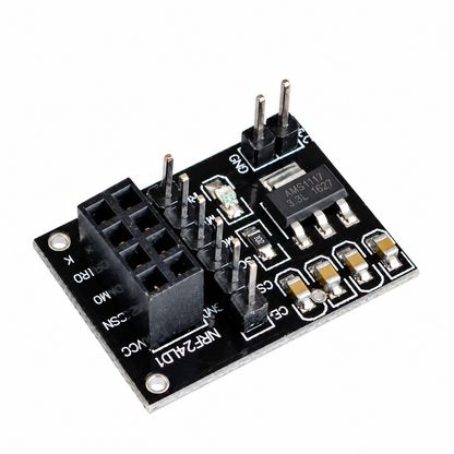 Socket Adapter Board for 8-Pin NRF24L01