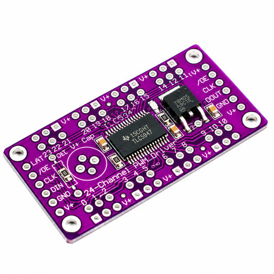 CJMCU TLC5947 12-Bit 24-Channel PWM LED Driver Module