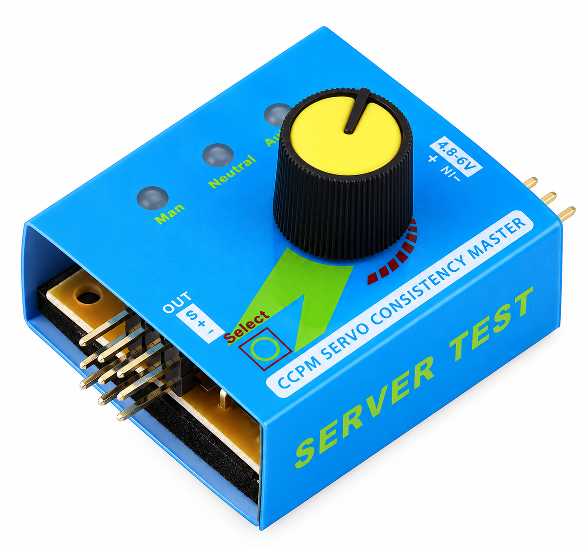 Servo Tester CCPM Consistency Master Checker 3CH 4.8-6V