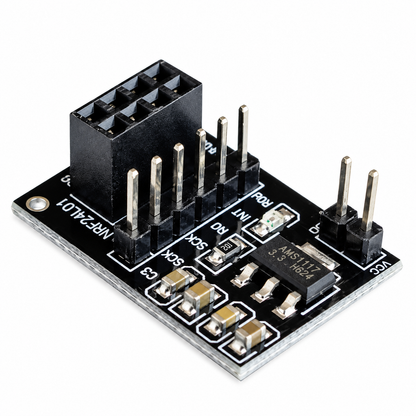 Socket Adapter Board for 8-Pin NRF24L01