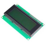 IIC I2C 2004 204 20 x 4 Character LCD Display Screen Module Yellow Green  For Arduino