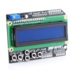 LCD Keypad Shield of the LCD1602 character LCD input and output expansion board for arduino