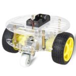 Smart Car Chassis 2wd / Robot Tracing Strong Magnetic Motor Car RT-4  for Arduino
