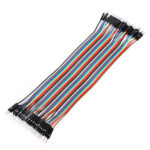 40pcs 20cm Male To Male Jumper Cable Dupont Wire For Arduino