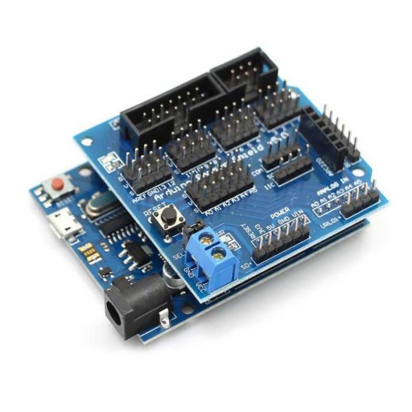 UNO R3 Sensor Shield V5 Expansion Board For Arduino - Image 2