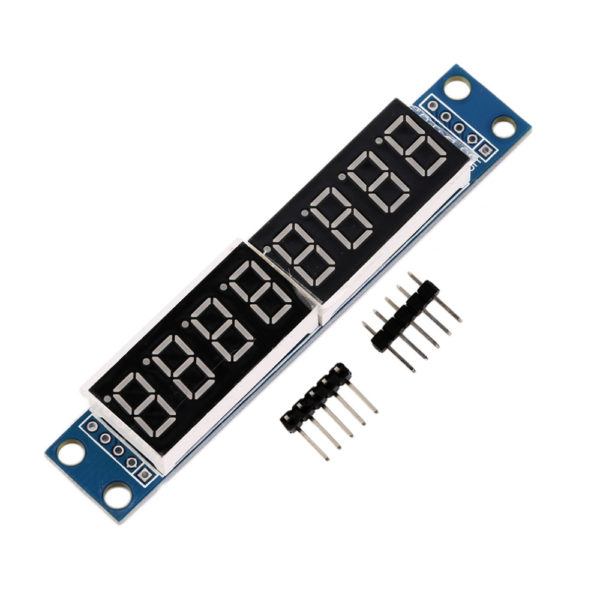 MAX7219 8-Digit 7-Segment Digital LED Tube Display - Image 2