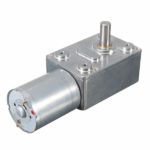 DC12V 200RPM Worm Geared Motor Reversible Gear Reducer Turbo Motor
