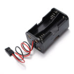 Battery Box Of Receiver Holder Case 4 AA RC Model 6v Servo Plug