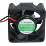 KDE1204PKS2 DC Fan Sleeve 12 Volt 0.07A 0.9W 6000RPM 6.5CFM 25.5dB Flange Mount