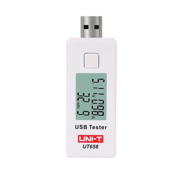 UNIT UT658 3-9V 0-3A 0-9999mAh Digital LCD Display USB Tester Charger Current Voltage Capacity Tester DC Voltmete