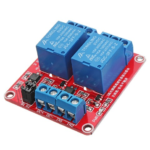 5V 2 CHANNEL LEVEL TRIGGER OPTOCOUPLER RELAY MODULE FOR ARDUINO