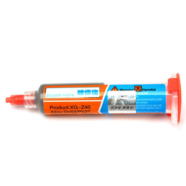 MECHANIC XG-Z40 10cc Syringe Solder Paste Flux Paste Sn63/Pb37 25-45um - Image 3