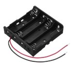 DC 14.8V 4 Slot 4 Series 18650 Battery Holder High Quality Battery Box Battery Case With 2 Leads And Spring CE RoHS Certification