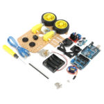 DIY L298N 2WD Ultrasonic Smart Tracking Moteur Robot Car Kit For