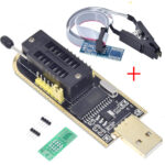 CH341A 24 25 Series EEPROM Flash BIOS USB Programmer Module + SOIC8 SOP8 Test Clip For EEPROM 93CXX / 25CXX / 24CXX DIY KIT