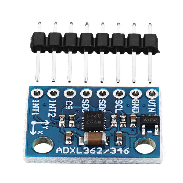 GY-346 ADXL346 Triaxial Acceleration Sensor Module Accelerometer I2C SPI IIC Interface - Image 2