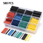 530pcs Set Heat Shrink Tube Assorted Insulation Shrinkable PVC Tube 2:1 Wire Cable Sleeve Kit