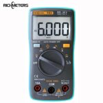 RICHMETERS 102 Multimeter 6000 counts Back light AC/DC Ammeter Voltmeter Ohm Frequency Diode Temperature