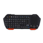 Mini Bluetooth Keyboard with Touchpad for Smart TV Projector Compatible with Android iOS Windows