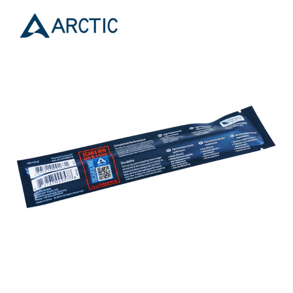 ARCTIC Fresh MX-4 2g Processor,CPU GPU Thermal Grease, 8.5w/(mk) Conductive Heatsink Plaster - Image 2