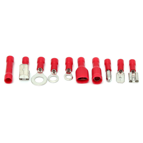 EC09 480Pcs Insulated Electrical Wire Connector Terminal Crimp Connectors Kit Box - Image 5