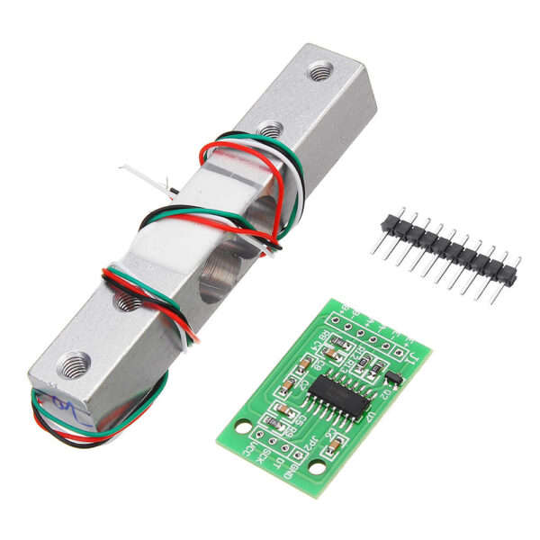 HX711 24bit AD Module + 1kg Aluminum Alloy Scale Weighing Sensor