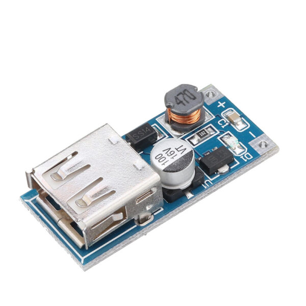 DC-DC 0.9V-5V to 5V 600mA USB Step Up Power Boost Module PFM Control Mini Mobile Booster - Image 2