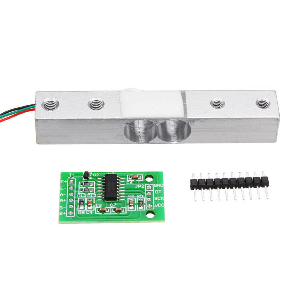 HX711 24bit AD Module + 1kg Aluminum Alloy Scale Weighing Sensor - Image 2