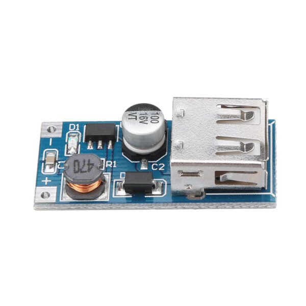 DC-DC 0.9V-5V to 5V 600mA USB Step Up Power Boost Module PFM Control Mini Mobile Booster - Image 3