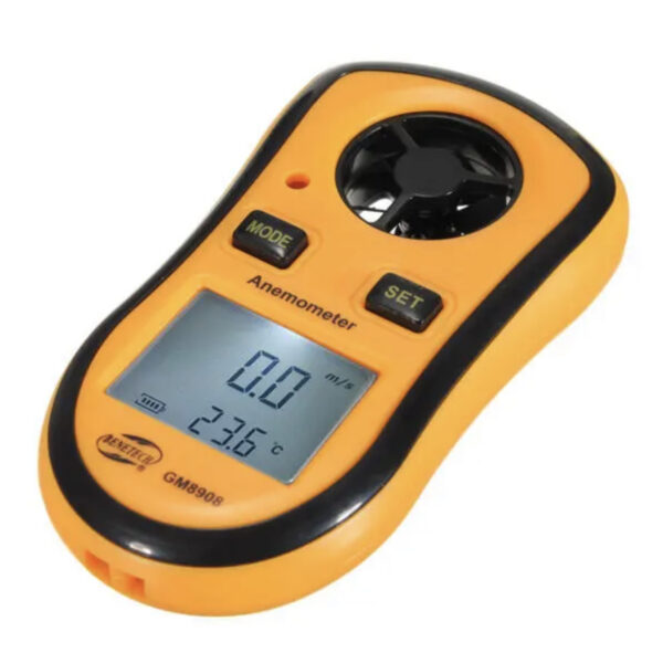 GM8908 Digital Pocket Wind Speed Gauge Meter Anemometer Thermometer