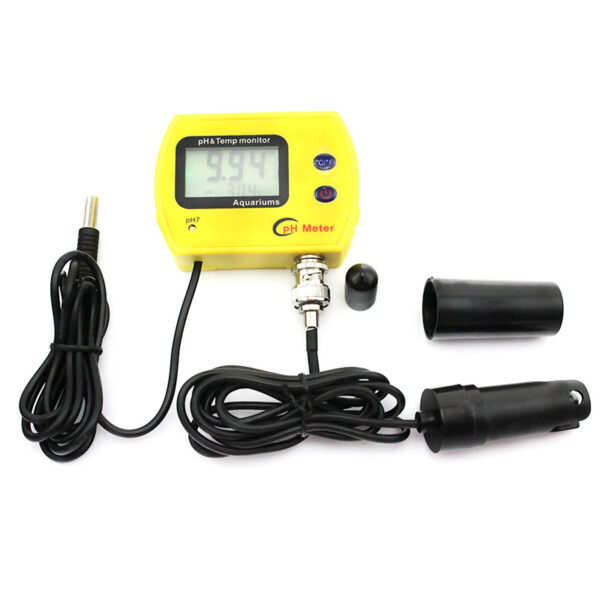 PH-991 Portable PH Meter Aquarium Swimming Pool Acidimeter Analyzer Water Quality pH &Temp Monitor