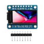 0.96 Inch 7Pin HD Color IPS Screen TFT LCD Display SPI ST7735 Module
