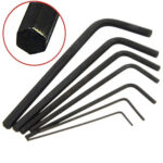 7pcs 0.7mm-3mm Mini Hexagon Hex Allen Key Wrench Screwdriver Set Tool Kit
